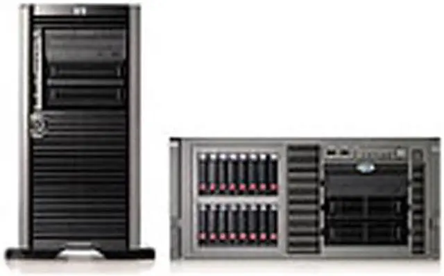 Main image of HP Rack Xeon 5060 3.2 GHz 2 GB DDR2 Servers 1 x Dual-Core Intel Xeon Processor 5060 (3.2GHz, 130 Watts, 1066 FSB) 2 GB (2 x 1 GB) PC2-5300 Fully Buffered DIMMs (DDR2-667) running at 533 MHz 410636-001