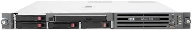 Main image of HP ProLiant DL360 G4p Rack Xeon 3.4 GHz 1 GB DDR2 Servers Intel Xeon 3.4 GHz 1 GB (2 x 512 MB) PC2-3200 DDR2 400 380078-001
