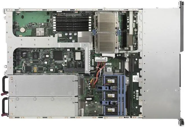 Alt view image 3 of 3 - HP ProLiant DL360 G4p Rack Xeon 3.4 GHz 1 GB DDR2 Servers Intel Xeon 3.4 GHz 1 GB (2 x 512 MB) PC2-3200 DDR2 400 380078-001