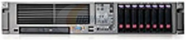 Main image of HP ProLiant DL385 G2 Rack Dual AMD Opteron 2218 2.6 GHz 4 GB DDR2 Servers 2 x Dual-Core AMD Opteron 2218 (2.6 GHz, 95 Watts) 4 GB PC2-5300 DIMMs (DDR2-667) 432195-001