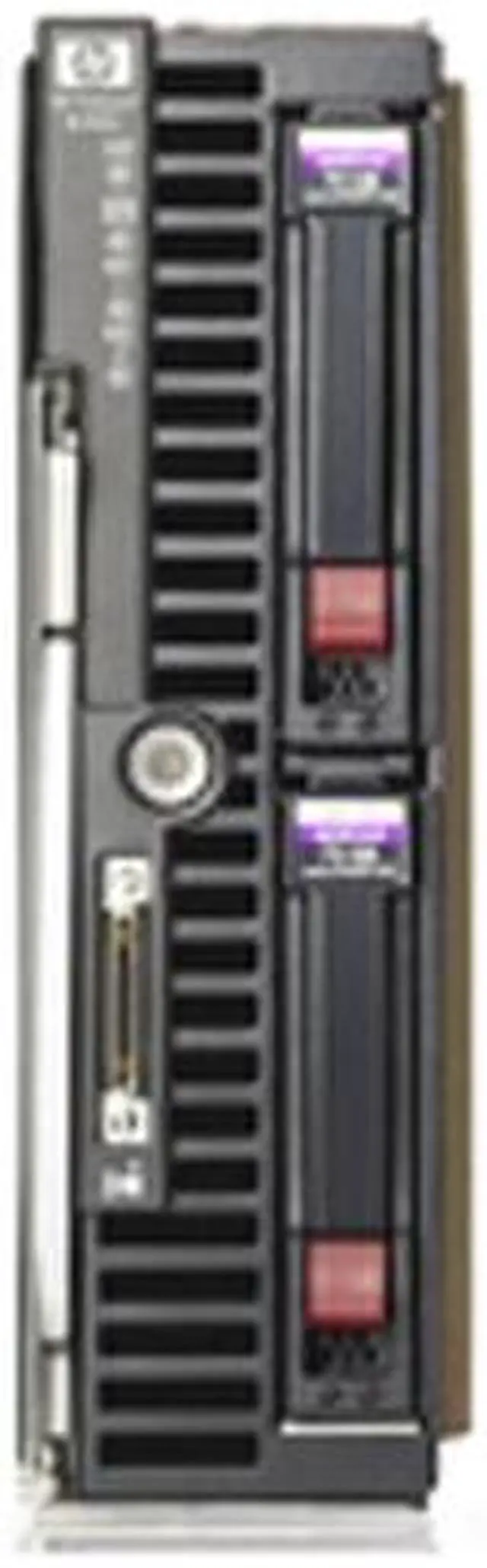 Main image of HP ProLiant BL460c Blade Xeon 5140 2.33 GHz 2 GB DDR2 Servers 1 x Dual-core Intel Xeon 5140 (2.33 GHz, 1333 FSB) 2 GB (2 x 1 GB) PC2-5300 Fully Buffered DIMMs at 667 MHz No Hard Drive 416654-B21