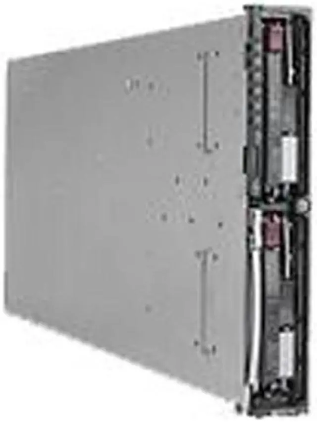 Main image of HP ProLiant BL20p G3 Blade Dual Xeon 3.4 GHz 2 GB DDR2 Servers 2 x Xeon 3.4 GHz 2048 MB PC3200 DDR2 SDRAM running at 400 MHz 380634-B21
