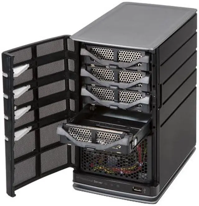 Alt view image 2 of 15 - HP MediaSmart EX470, Windows Home Server w/ AMD 1.8 GHz Sempron 512MB DDR2 500GB HDD