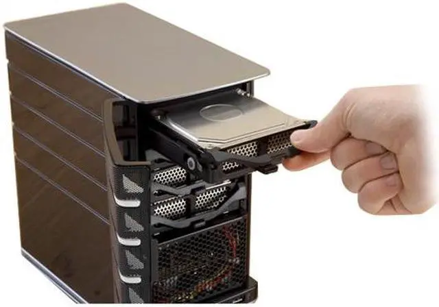 Alt view image 3 of 15 - HP MediaSmart EX470, Windows Home Server w/ AMD 1.8 GHz Sempron 512MB DDR2 500GB HDD
