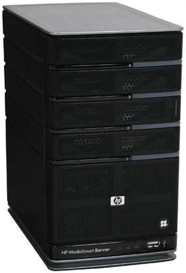 Alt view image 11 of 15 - HP MediaSmart EX470, Windows Home Server w/ AMD 1.8 GHz Sempron 512MB DDR2 500GB HDD