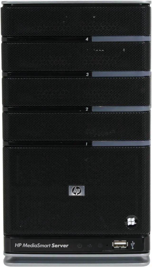 Alt view image 10 of 15 - HP MediaSmart EX470, Windows Home Server w/ AMD 1.8 GHz Sempron 512MB DDR2 500GB HDD