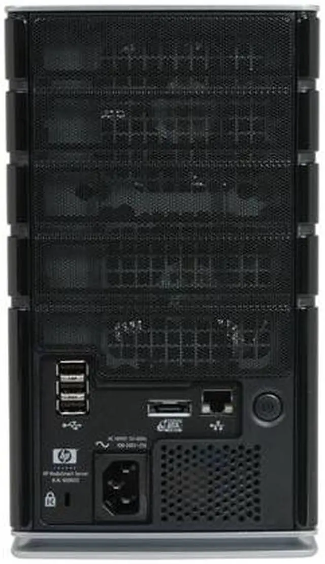 Alt view image 5 of 15 - HP MediaSmart EX470, Windows Home Server w/ AMD 1.8 GHz Sempron 512MB DDR2 500GB HDD