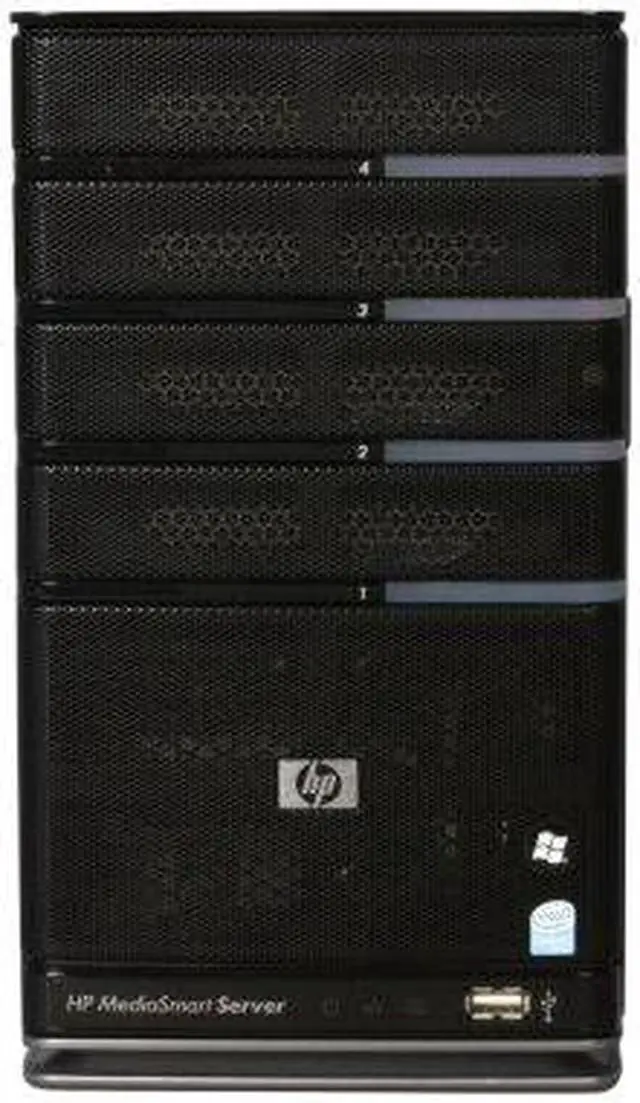 Alt view image 3 of 4 - HP MediaSmart EX487, Intel Celeron 2.0 Ghz 2GB DDR2 1.5TB HDD, Mac Compatible, Powered by Windows Home Server