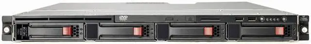 Main image of HP Rack ProLiant DL165 G5 2356 2.3GHz Quad Core Non-Hot Plug Rack Server (445161-001) AMD Opteron Processor Model 2356 (2.3 GHz, 75W ACP) 4GB (2 x 2GB) PC2-5300 DDR2 160GB NHP SATA HDD 445161-001