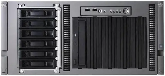 Main image of HP Tower ProLiant ML350 G5 Xeon E5420 2.50GHz Quad Core SAS SFF Array Tower Server Quad-Core Intel Xeon E5420 Processor (2.50 GHz, 80 Watts, 1333 FSB) 2 GB (2 x 1GB) standard 458242-001