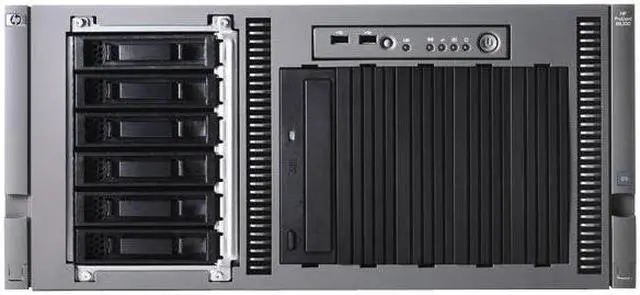 Main image of HP Rack ProLiant ML350 G5 Xeon E5430 2.66GHz Quad Core SAS SFF Array Rack Server Quad-Core Intel Xeon E5430 Processor (2.66 GHz, 80 Watts, 1333 FSB) 2 GB (2 x 1GB) standard 458237-001