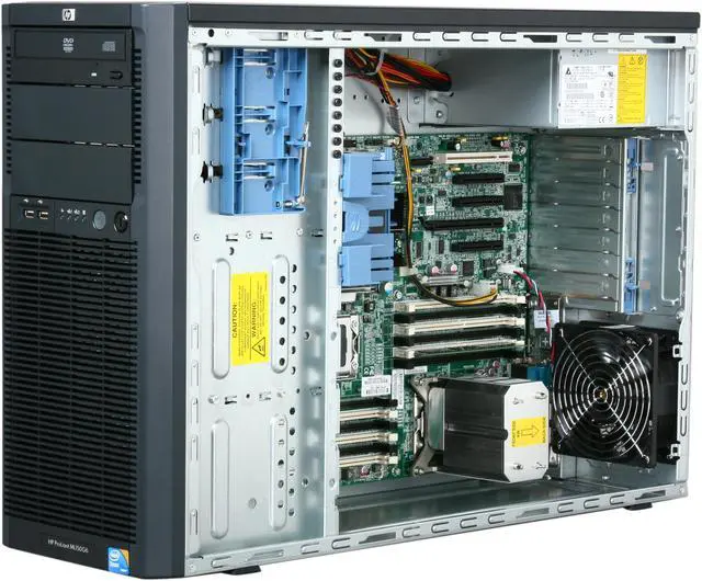 Alt view image 7 of 9 - HP ProLiant ML150 G6 Tower Server System Intel Xeon E5506 2.13GHz 4C/4T 2GB DDR3 1 x 250GB 3.5" SATA 7.2K HDD 518175-005