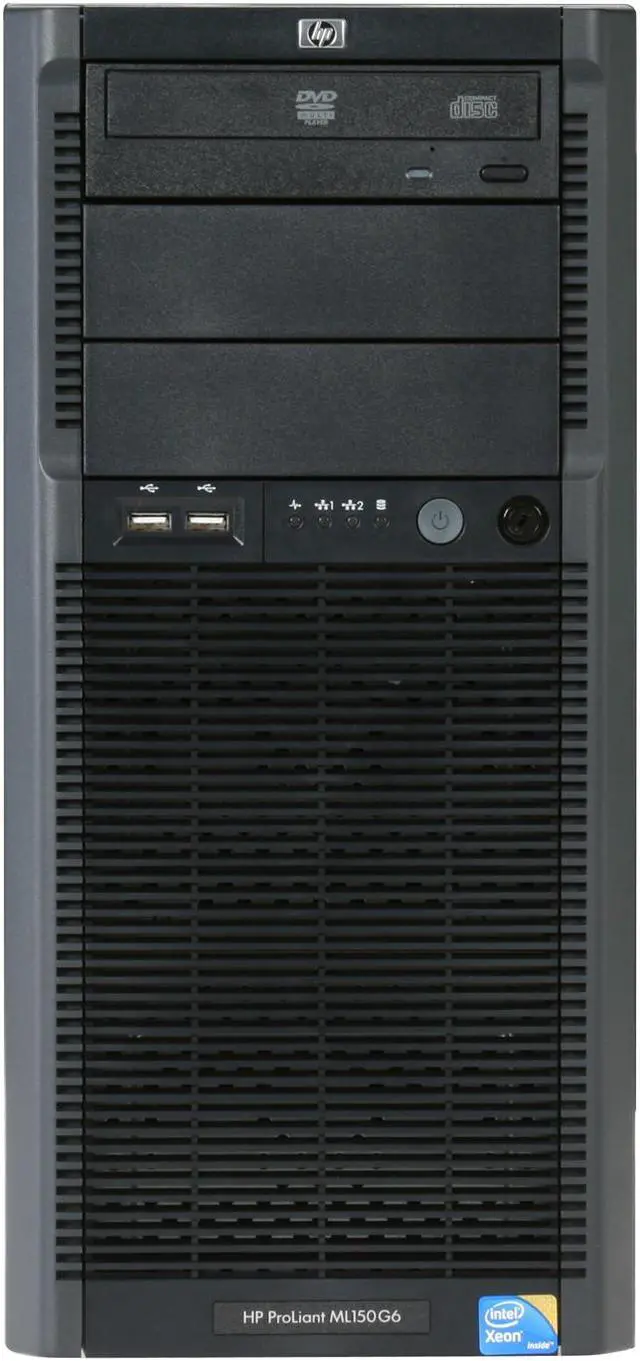 Alt view image 2 of 9 - HP ProLiant ML150 G6 Tower Server System Intel Xeon E5506 2.13GHz 4C/4T 4GB (2 x 2GB) 2 x 250GB HDD Microsoft Windows Small Business Server 2008 Standard Edition 518176-005