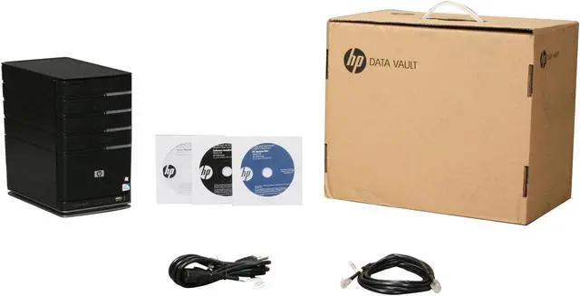 Alt view image 6 of 6 - HP StorageWorks X510 Data Vault Intel Pentium E5200 2.5 GHz 2GB DDR2 Memory 1TB HDD & Windows Home Server OS installed (Q2050A)