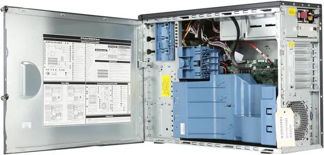 Alt view image 5 of 9 - HP ProLiant ML330 G6 Intel Xeon E5520 2.26 GHz 4GB DDR3 2 x 250GB HDD with Windows Small Business Server 2008 (517611-005)