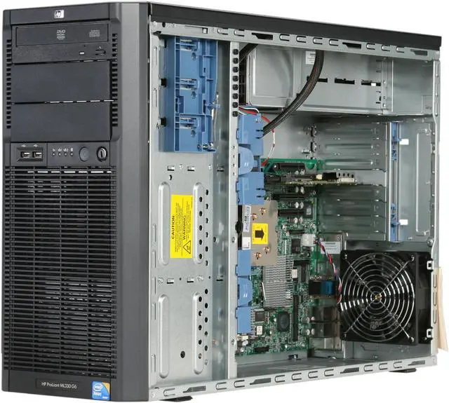 Alt view image 7 of 9 - HP ProLiant ML330 G6 Intel Xeon E5520 2.26 GHz 4GB DDR3 2 x 250GB HDD with Windows Small Business Server 2008 (517611-005)