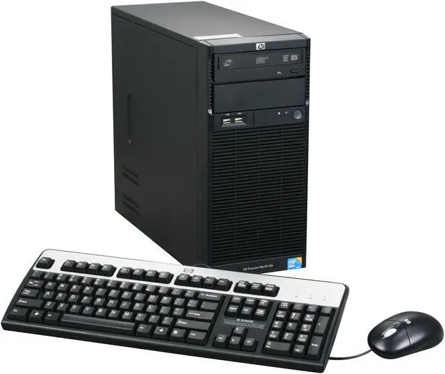 Main image of HP ProLiant ML110 G6 Tower Intel Xeon X3430 2.40 GHz 4GB DDR3 2 x 160GB HDD Special Tower Server Intel Xeon X3430 (4 core, 2.40 GHz) 4GB (2x2GB) DDR3 2 x 160GB Non-hot-plug LFF Windows Small Business Server 2008 578928-005