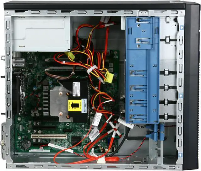 Alt view image 6 of 9 - HP ProLiant ML110 G6 Tower Intel Xeon X3430 2.40 GHz 4GB DDR3 2 x 160GB HDD Special Tower Server Intel Xeon X3430 (4 core, 2.40 GHz) 4GB (2x2GB) DDR3 2 x 160GB Non-hot-plug LFF Windows Small Business Server 2008 578928-005