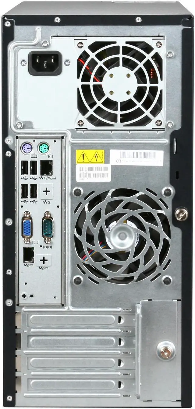 Alt view image 8 of 9 - HP ProLiant ML110 G6 Tower Intel Xeon X3430 2.40 GHz 4GB DDR3 2 x 160GB HDD Special Tower Server Intel Xeon X3430 (4 core, 2.40 GHz) 4GB (2x2GB) DDR3 2 x 160GB Non-hot-plug LFF Windows Small Business Server 2008 578928-005