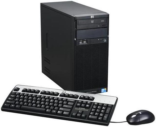 HP ProLiant ML110 G6 Tower Intel X3430 2.40GHz 2GB Memory w/ DVD ROM &  160GB HDD installed (578927-005) Intel Xeon X3430 (4 core, 2.40 GHz) 2GB  DDR3