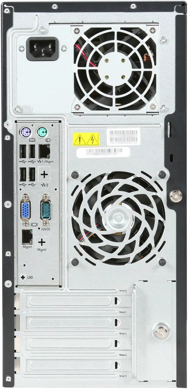 Alt view image 8 of 9 - HP ProLiant ML110 G6 Tower Intel X3440 2.53GHz 2GB Memory w/ DVD ROM & 250GB HDD installed (578929-005) Intel Xeon X3440 (4 core, 2.53 GHz) 2GB DDR3 250GB Non-hot-plug LFF 578929-005