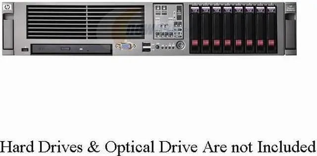 Main image of HP ProLiant DL380 G5 Rack Dual-Core Intel Xeon X5260 3.33 GHz 2GB DDR2 Server Dual-Core Intel Xeon Processor X5260 3.33 GHz 2GB (2 x 1GB) PC2-5300 DDR2 461453-001
