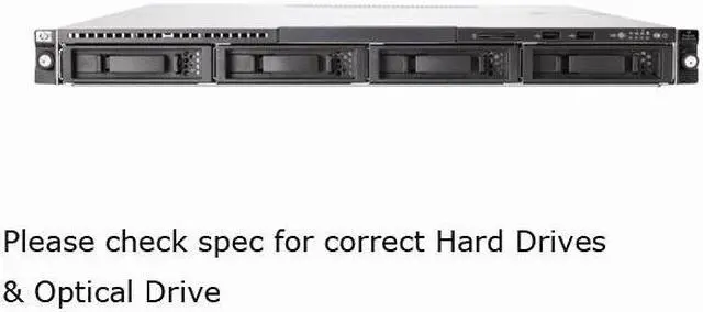 Main image of HP ProLiant DL120 G6 Rack Intel Xeon X3430 2.4 GHz 2GB DDR3 Server Intel Xeon X3430 (2.4 GHz) 2GB DDR3 490931-001