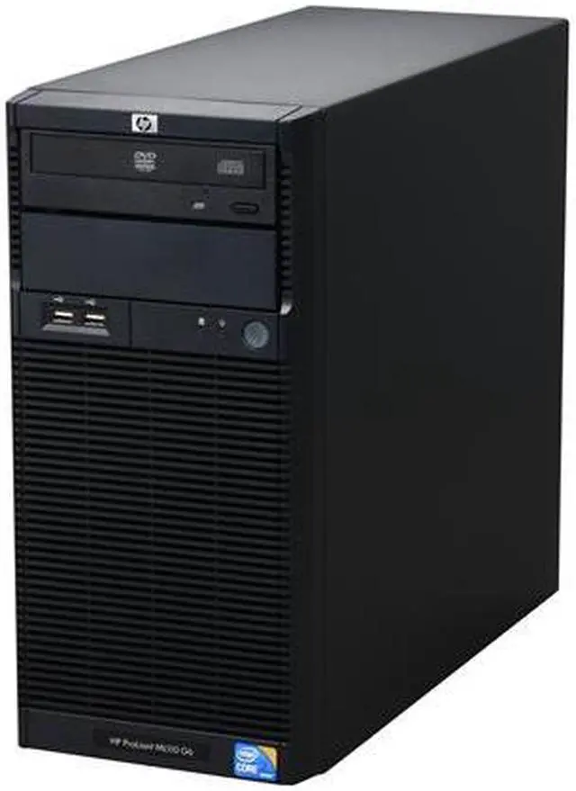 Alt view image 3 of 9 - HP ProLiant ML110 G6 Server System Intel Core i3-530 1GB Memory 160GB HDD 300W PS (597556-005)