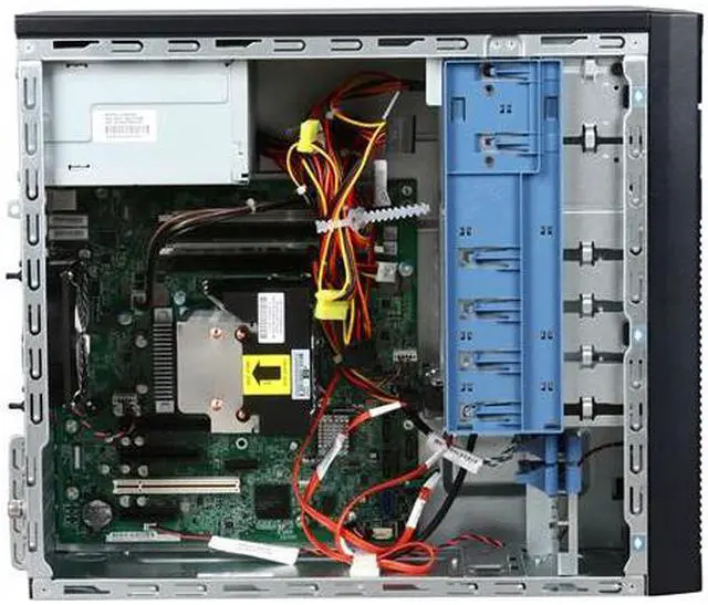 Alt view image 6 of 9 - HP ProLiant ML110 G6 Tower Server System Intel Core i3-540 (2 core, 3.06 GHz) 2GB DDR3 250GB LFF 597557-005