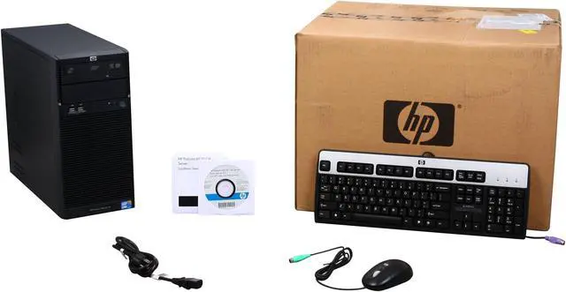 Alt view image 9 of 9 - HP ProLiant ML110 G6 Tower Server System Intel Core i3-540 (2 core, 3.06 GHz) 2GB DDR3 250GB LFF 597557-005
