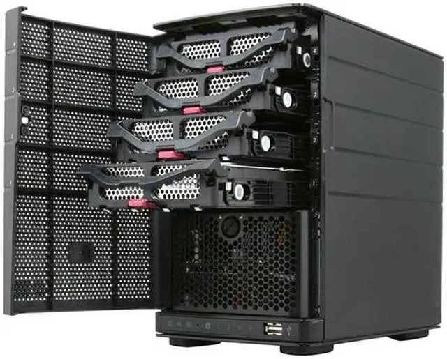 Alt view image 5 of 6 - HP StorageWorks X310 Intel Atom Dual Core (1.6GHz) 2GB Memory 1TB Data Vault 3 open bay, Windows Home Server