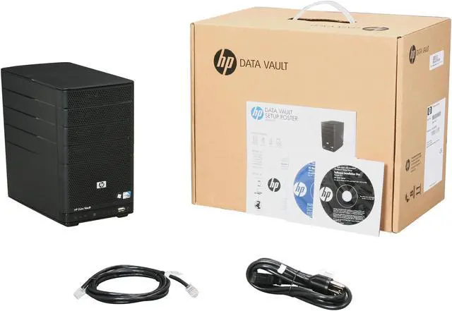 Alt view image 6 of 6 - HP StorageWorks X310 Intel Atom Dual Core (1.6GHz) 2GB Memory 1TB Data Vault 3 open bay, Windows Home Server
