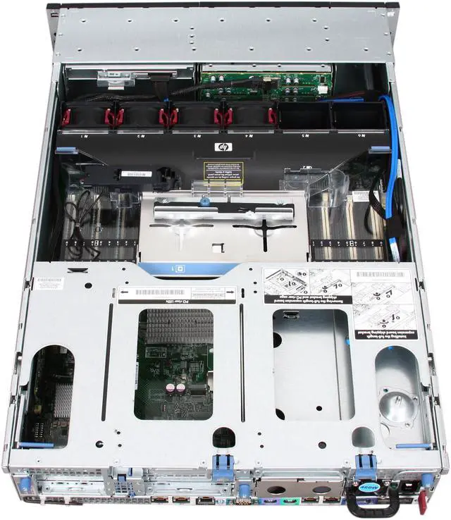 Alt view image 5 of 8 - HP ProLiant DL380 G7 Rack Server System Intel Xeon E5620 4 core 2.40 GHz 6GB (3 x 2GB) DDR3 605877-005