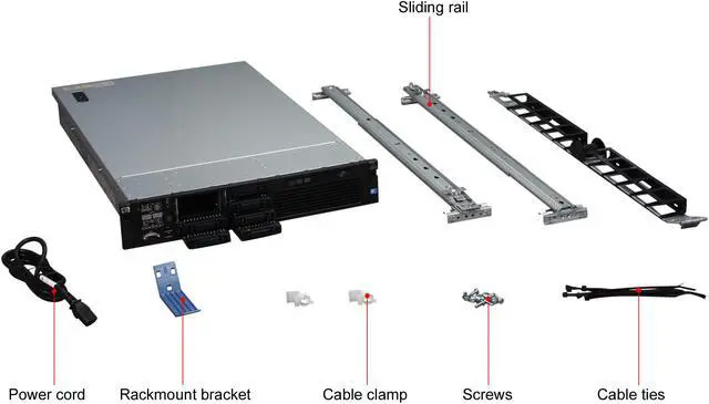 Alt view image 7 of 8 - HP ProLiant DL380 G7 Rack Server System Intel Xeon E5620 4 core 2.40 GHz 6GB (3 x 2GB) DDR3 605877-005