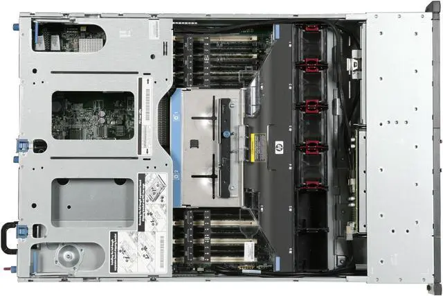 Alt view image 6 of 7 - HP ProLiant DL380 G7 Rack Intel Xeon E5506 2.13 GHz 4GB DDR3 460W PS Server Intel Xeon E5506 (4 core, 2.13 GHz) 4 GB (2 x 2GB) DDR3 583968-001