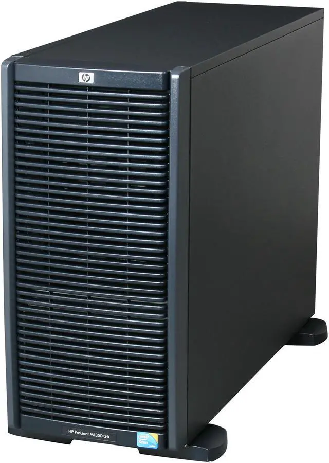 Alt view image 3 of 7 - HP ProLiant ML350 G6 Tower Server System Intel Xeon E5620 2.40GHz 4C/8T 4GB (2 x 2GB) DDR3 No Hard Drive 600426-005