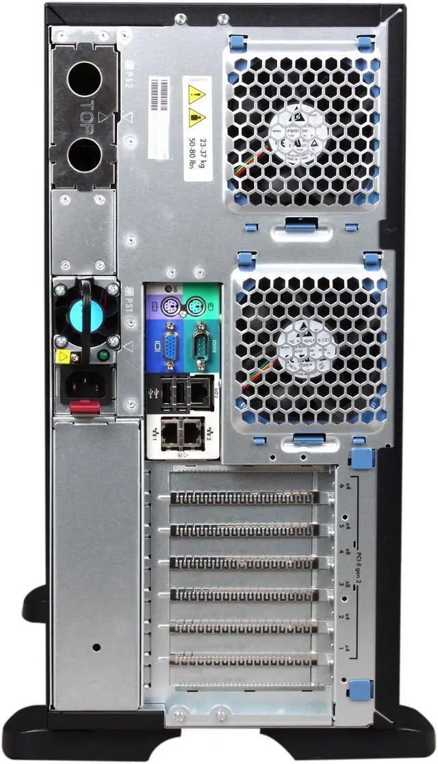 Alt view image 8 of 9 - HP ProLiant ML350 G6 Tower Server System Intel Xeon E5620 2.40GHz 4C/8T 4GB (2 x 2GB) DDR3 No Hard Drive 600425-005