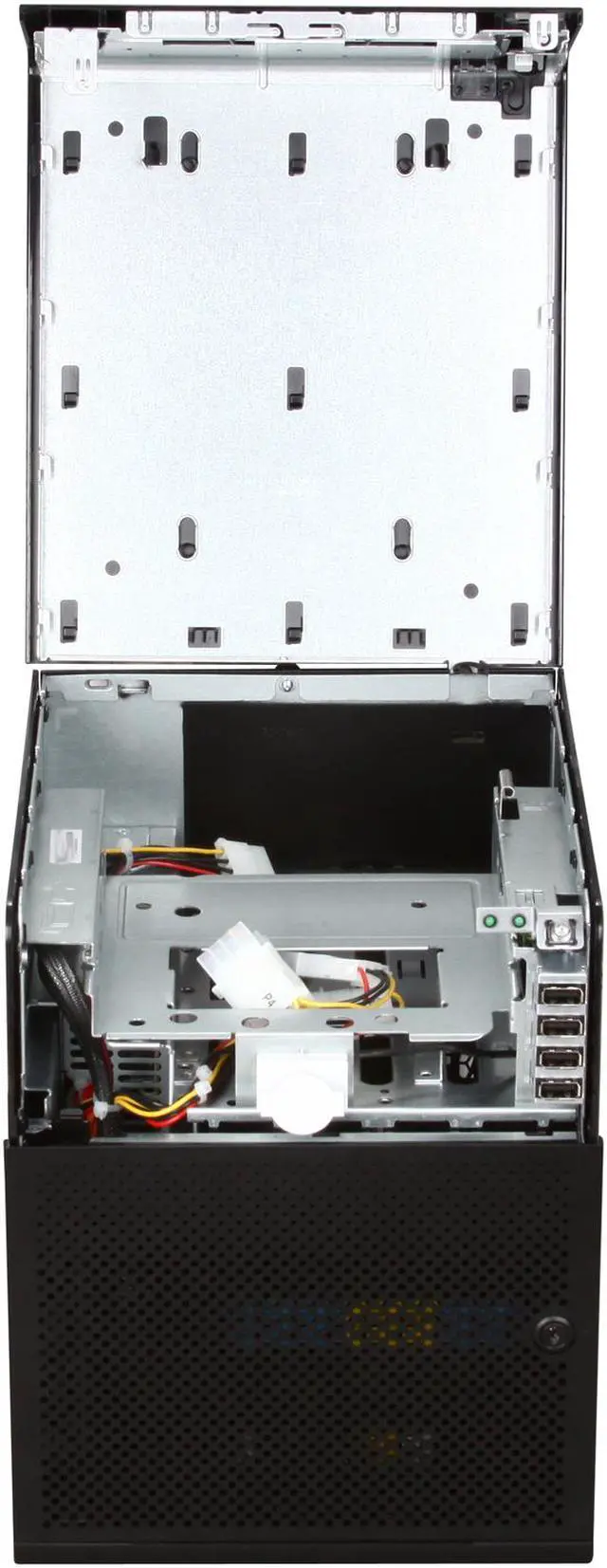 Alt view image 5 of 6 - HP ProLiant Ultra Micro Tower MicroServer System AMD Athlon II NEO N36L 1.3 GHz 1GB PC3-10600E DDR3 1 x 250GB Non-hot plug LFF SATA 633724-001