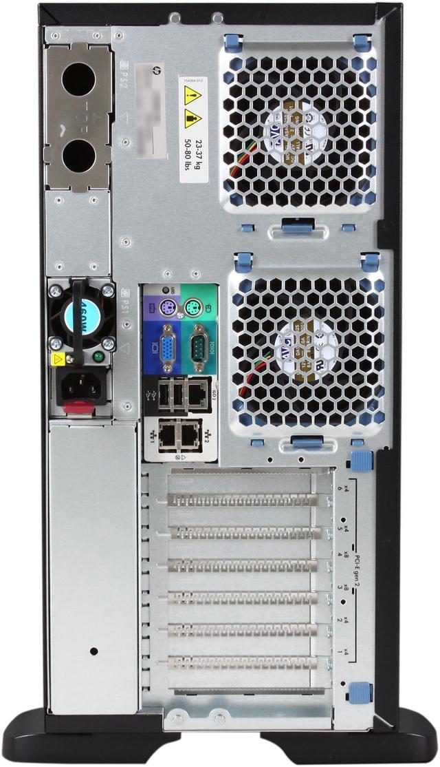 Alt view image 8 of 10 - HP ProLiant ML350 G6 Tower Server System Intel Xeon E5606 2.13GHz 4C/4T 4GB (1 x 4GB) DDR3 No Hard Drive 638180-001