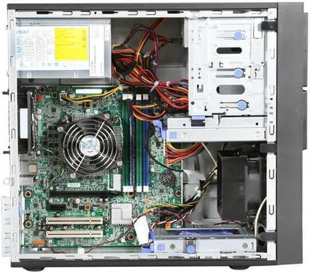 Alt view image 6 of 9 - Lenovo ThinkServer TS130 Tower Server System Intel Xeon E3-1235 3.2GHz 4C/8T 4GB (1 x 4GB) DDR3 No Hard Drive 110520U