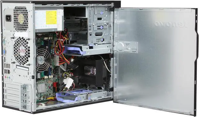 Alt view image 5 of 9 - Lenovo ThinkServer TS130 Tower Server System Intel Core i3-3220 3.3GHz 2C/4T 4GB No Hard Drive 1105B2U