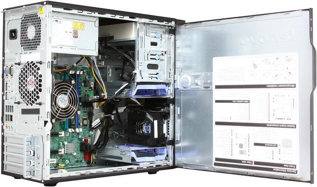 Alt view image 5 of 9 - Lenovo ThinkServer TS140 Tower Server System Intel Core i3-4130 3.4 GHz 4GB 70A4000HUX