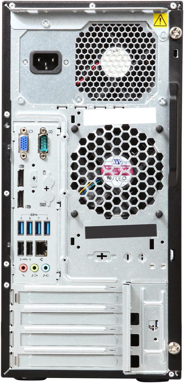 Alt view image 8 of 9 - Lenovo ThinkServer TS140 Tower Server System Intel Core i3-4130 3.4 GHz 4GB 70A4000HUX