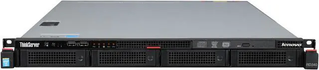 Alt view image 2 of 7 - Lenovo ThinkServer 70AB001XUX 1U Rack Server - 1 x Intel Xeon E5-2440 v2 1.90 GHz