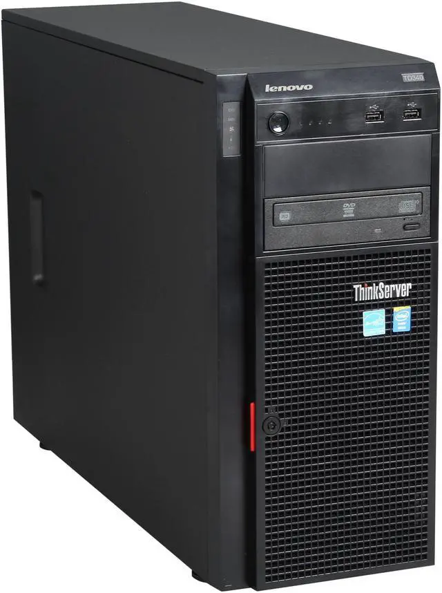 Alt view image 2 of 10 - Lenovo ThinkServer 70B7002KUX 5U Tower Server - Intel Xeon E5-2407 v2 2.40 GHz