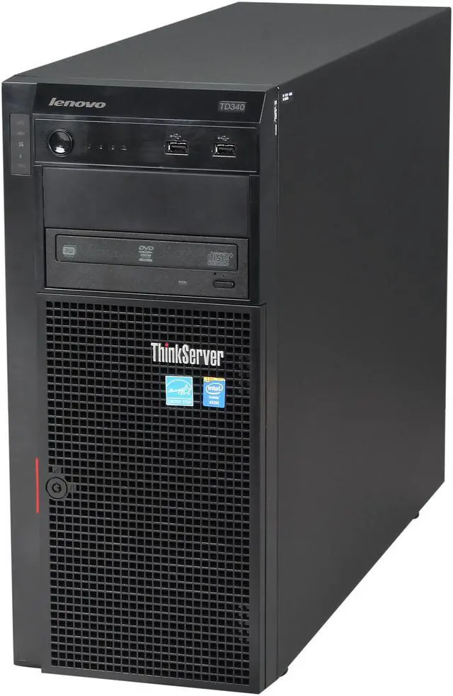 Alt view image 4 of 10 - Lenovo ThinkServer 70B7002KUX 5U Tower Server - Intel Xeon E5-2407 v2 2.40 GHz