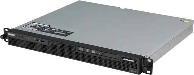 Main image of Lenovo ThinkServer RS140 Rack Server System Intel Xeon E3-1225 v3 3.2GHz 4GB DDR3 1600 No Hard Drive & Hard Drive Brackets Lenovo Enterprise Hard Drive for ThinkServer RS-Series is recommended 70F90008UX