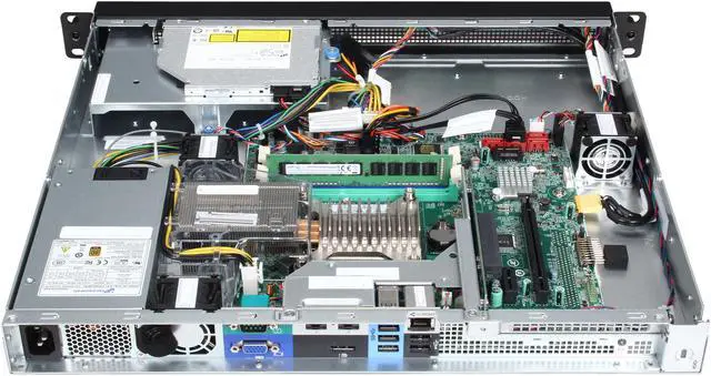 Alt view image 5 of 7 - Lenovo ThinkServer RS140 Rack Server System Intel Xeon E3-1225 v3 3.2GHz 4GB DDR3 1600 No Hard Drive & Hard Drive Brackets Lenovo Enterprise Hard Drive for ThinkServer RS-Series is recommended 70F90008UX