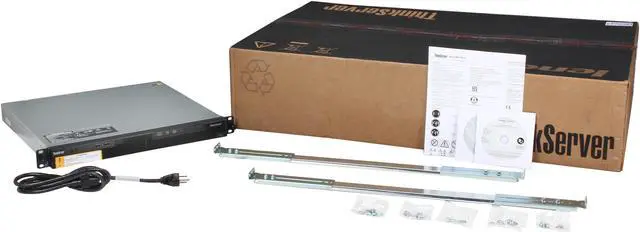 Alt view image 7 of 7 - Lenovo ThinkServer RS140 Rack Server System Intel Xeon E3-1225 v3 3.2GHz 4GB DDR3 1600 No Hard Drive & Hard Drive Brackets Lenovo Enterprise Hard Drive for ThinkServer RS-Series is recommended 70F90008UX