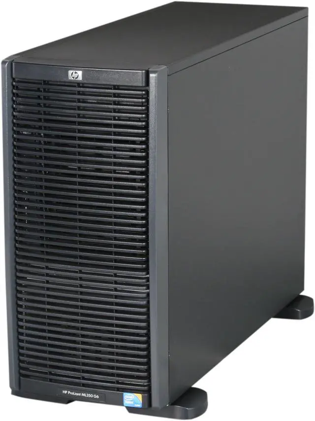 Alt view image 3 of 9 - HP ProLiant ML350 G6 SFF Tower Server Intel Xeon E5645 2.40GHz 6C/12T 6GB (3 x 2GB) 638181-001